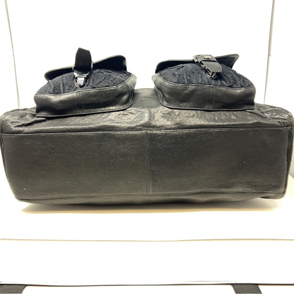 Coogi NWT Limited Edition (026 of 100) Black Leather Weekender Bag. - Picture 5 of 16